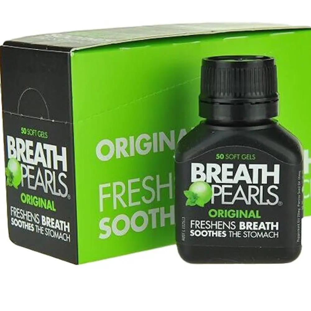 Breath Pearls Original Freshens Breath (50 softgels) Vitamins Depots