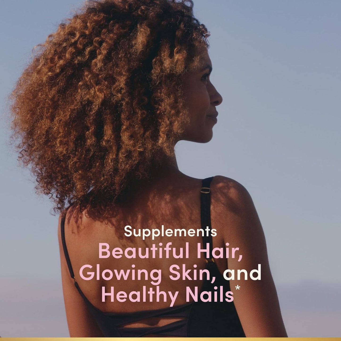 Nature's Bounty Optimal Solutions Advanced Hair, Skin and Nail Biotin & Vitamins A, C, & E, 150 Softgels