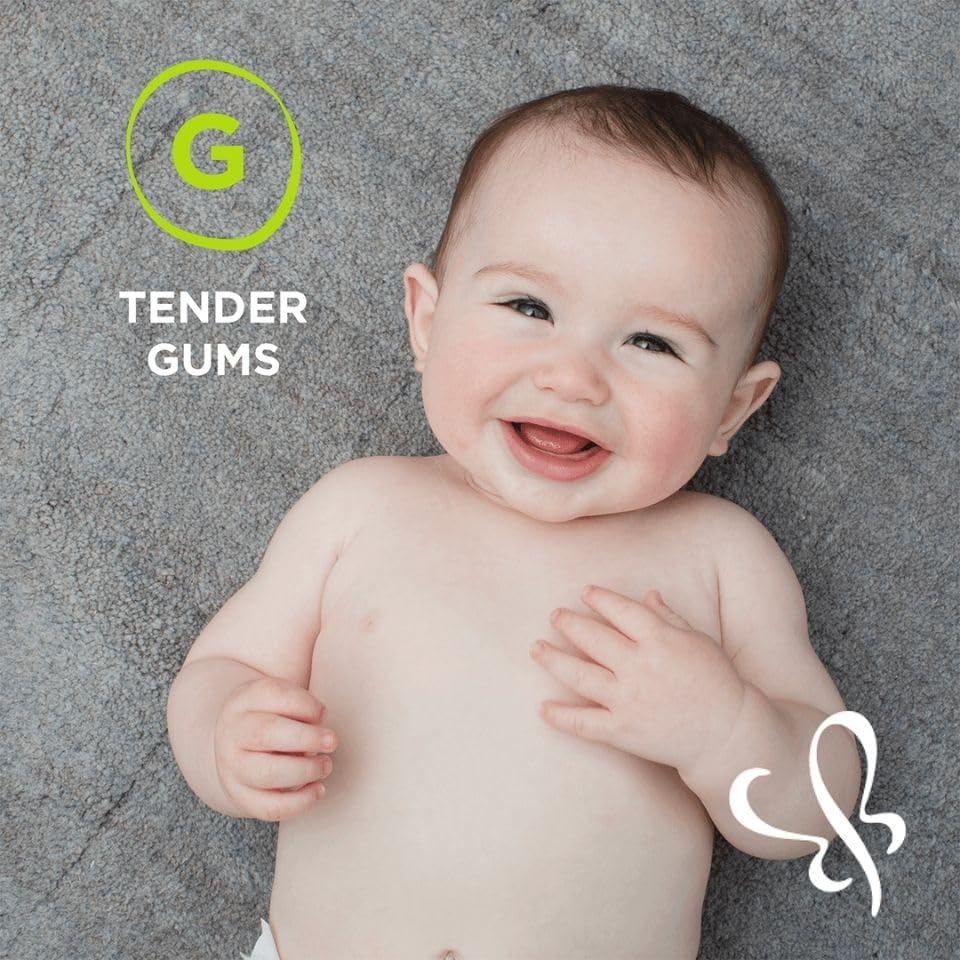 Mommy's Bliss Organic Little Gums Soothing Massage Gel Day and Night Combo, Helps with Tender Gums, Age 2 Months+, Sugar Free, Mild & Sweet Flavor, 2 - 0.53 Oz Tubes (Pack of 1) Mommy's Bliss