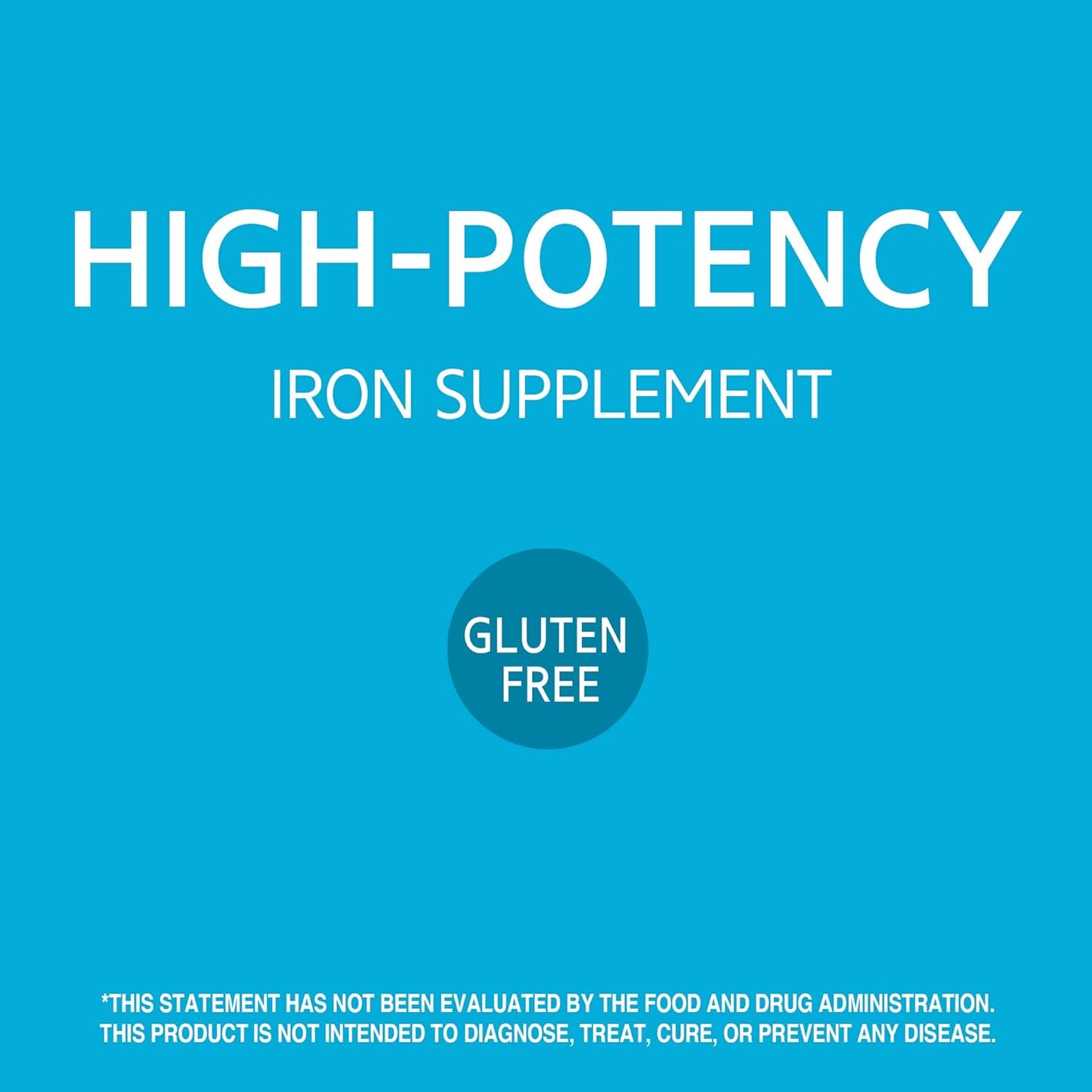 21st Century Slow-Release Iron Supplement, 60 Count, High Potency Iron Tablets with 142 mg Ferrous Sulfate, Gluten Free Iron Supplement for Women & Men, With No Added Yeast or Artificial Flavors 21st Century