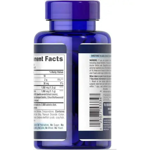 Puritan's Pride Glucosamine, Chondroitin & MSM -3 Per Day Formula Puritans Pride