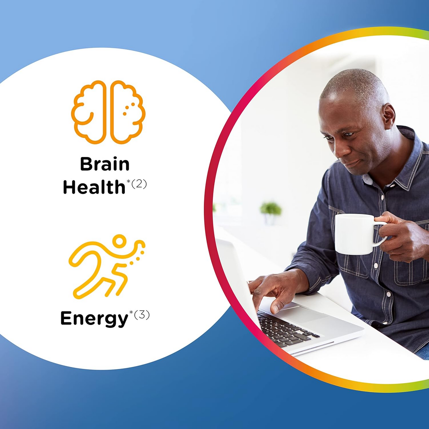 Centrum MultiGummies Multi+ Dual Action Mental Focus Adult - 90 Count