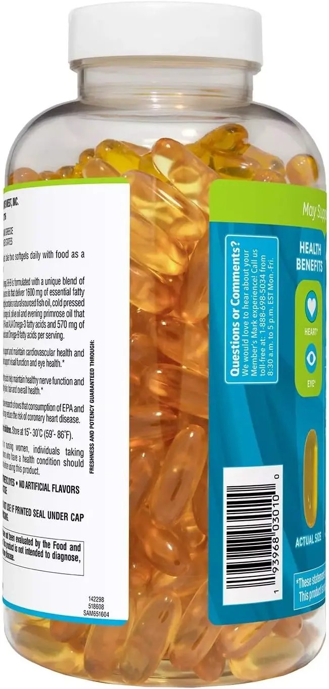 Member's Mark Omega 3-6-9 Dietary Supplement (325 ct.) Member's Mark