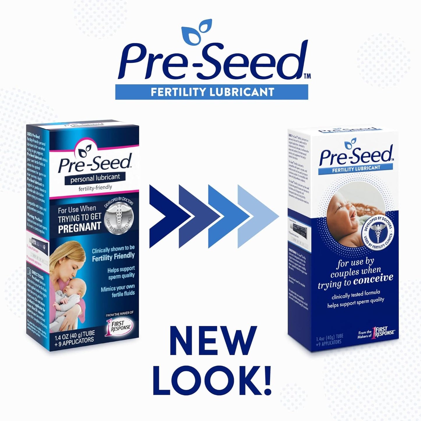 Pre-Seed Fertility Lubricant, For Use by Couples Trying to Conceive