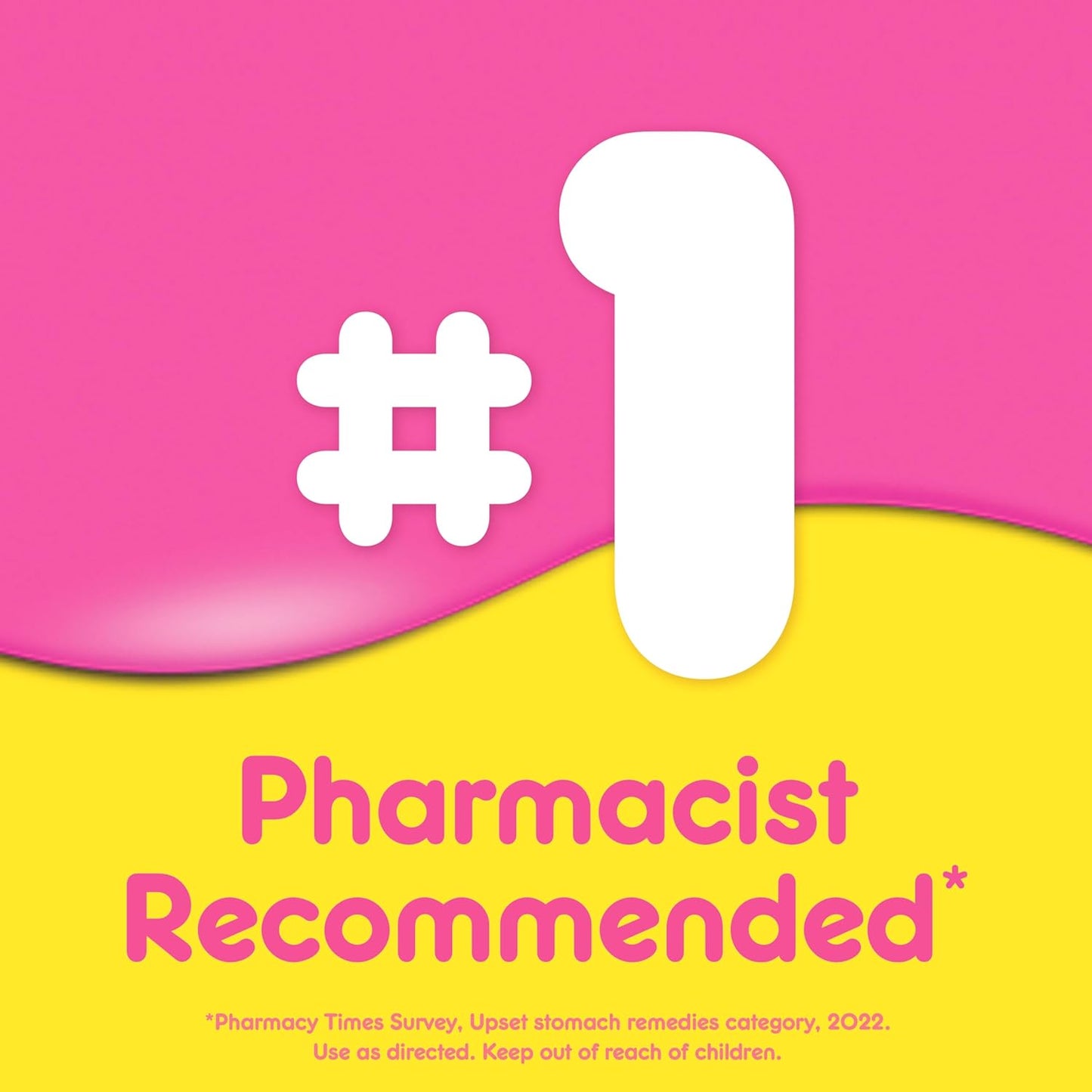 Pepto Bismol Chewable Tablets for Nausea, Heartburn, Indigestion, Upset Stomach, and Diarrhea - 5 Symptom Fast Relief, Original Flavor 12 ct