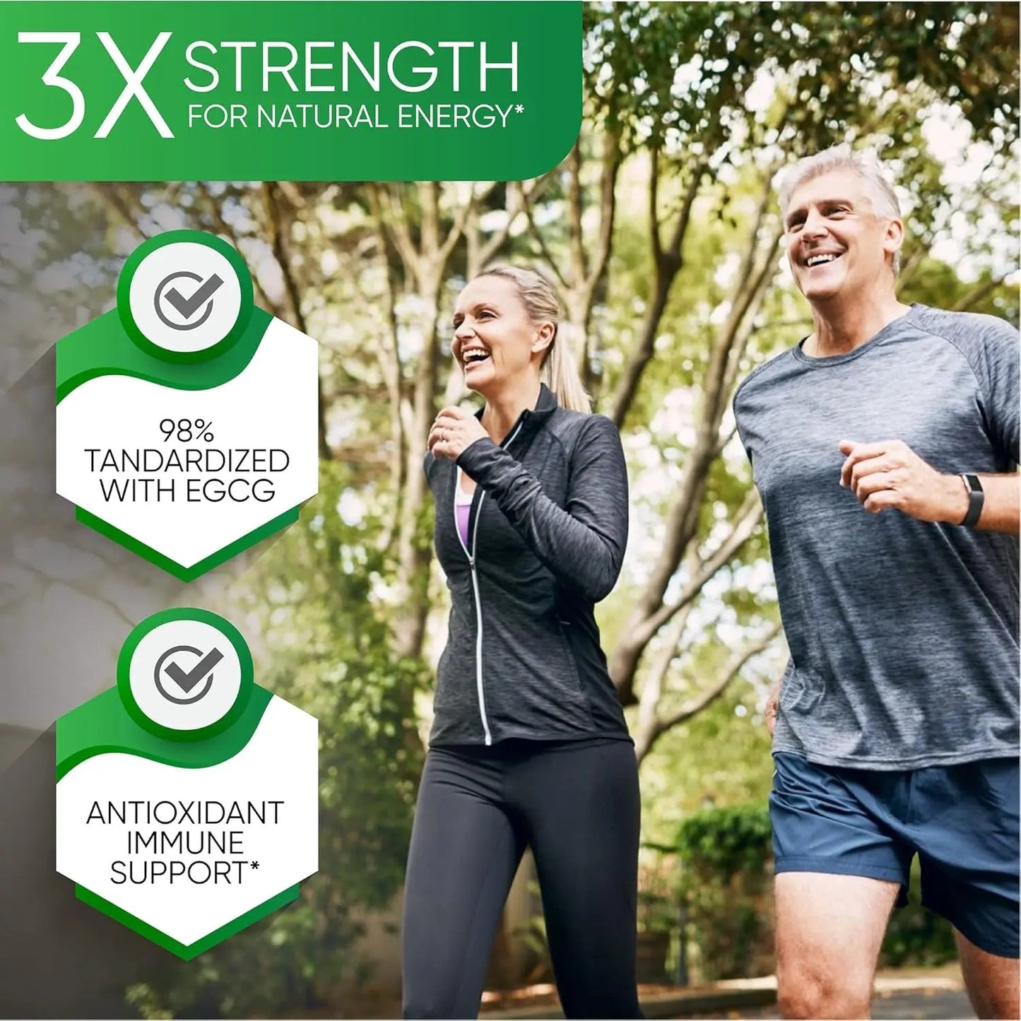 Green Tea Extract Pills - Powerful Antioxidant Supplement - 98% Standardized EGCG 1000mg for Natural Energy with Polyphenols - Gentle Caffeine - 120 Capsules Vitamins Depots