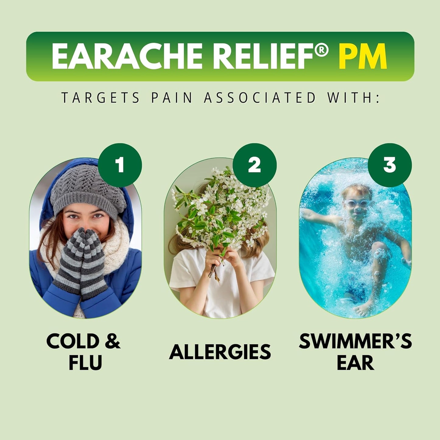 The Relief Products® EarAche Relief® PM Ear Drops, 0.33 oz