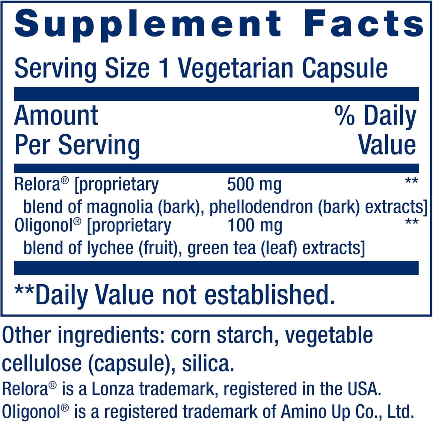 Life Extension Cortisol-Stress Balance - 1-Daily, 30 Capsules