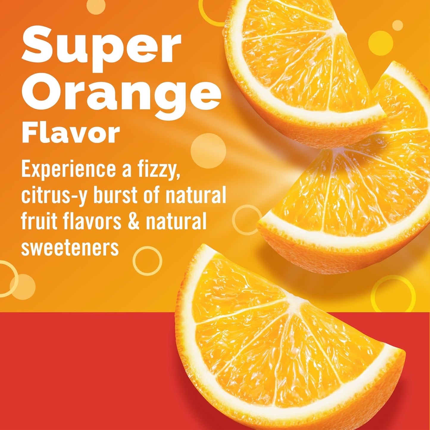 Emergen-C 1000mg Vitamin C Powder, with Antioxidants, B Vitamins and Electrolytes for Immune Support, Caffeine Free Vitamin C Supplement Fizzy Drink Mix, Super Orange Flavor - 10 Count