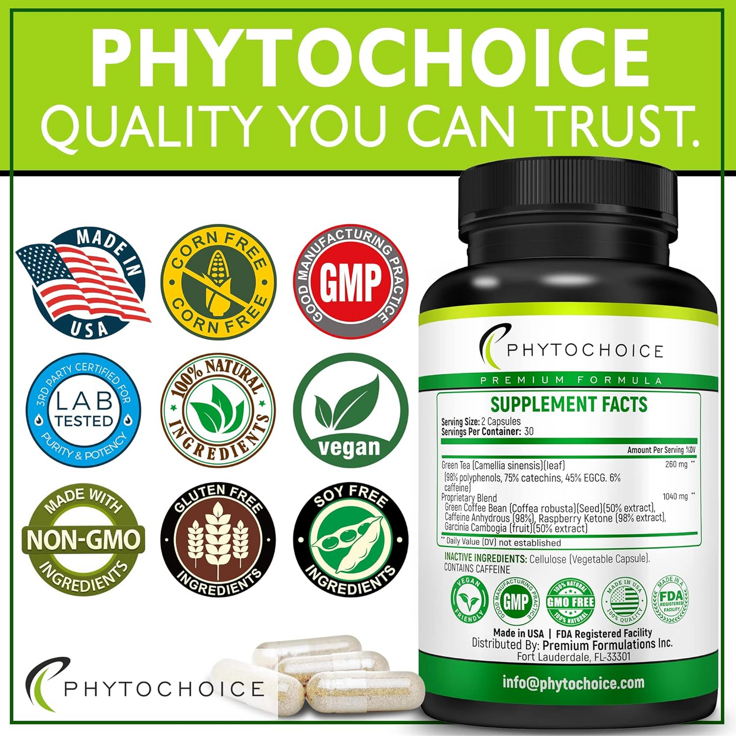 Green Tea Extract-Natural Appetite Suppressant for Weight Loss for Women and Men-Green Tea Fat Burner Pills-Diet Pills That Work to Help Lose Weight Fast for Women-Stomach Belly Fat Burning Capsules 60caps