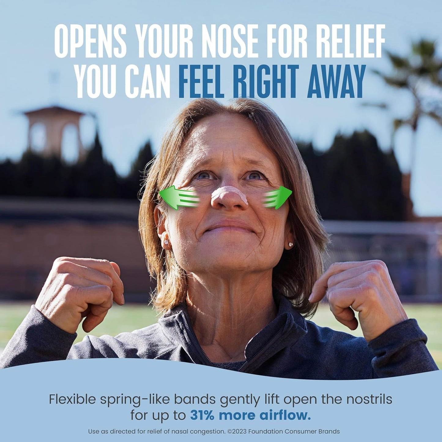 Breathe Right Nasal Strips Lavender Scent Extra Strength Tan Nasal Strips - 26 ct