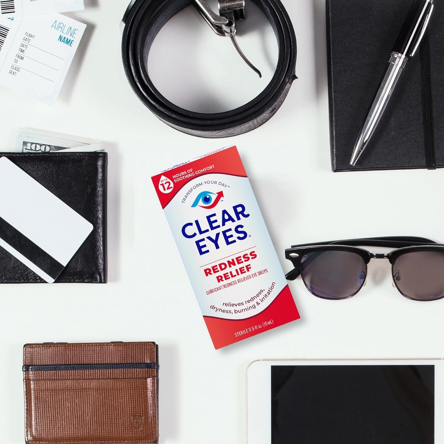 Clear Eyes Redness Eye Relief Eye Drops, 0.5 Fl Oz