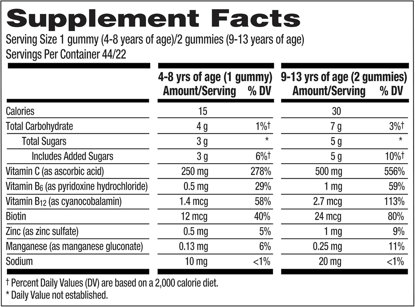 Emergen-C Kidz Daily Immune Support Dietary Supplements - 44 Count