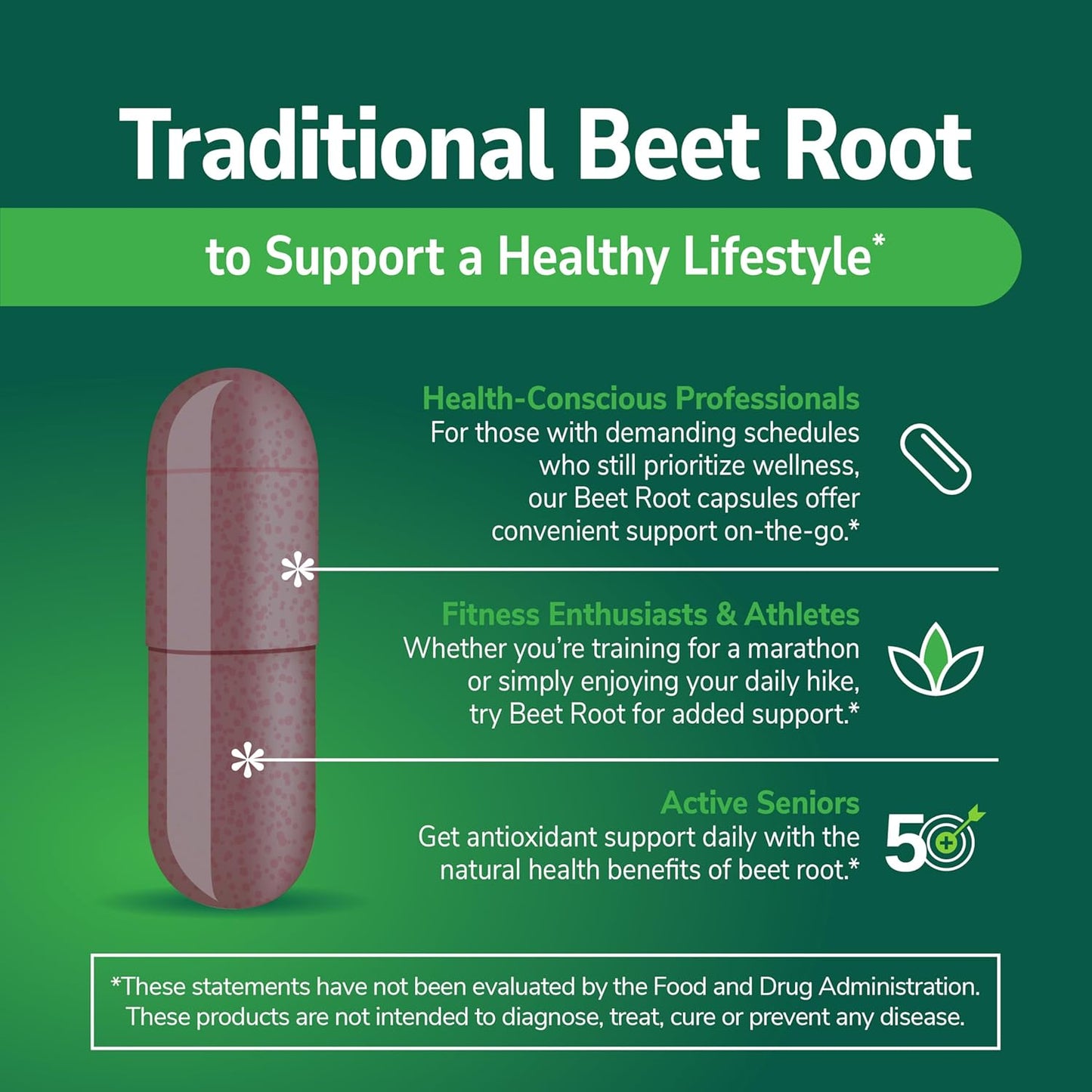 21st Century Traditional Beet Root 1000 mg, 90 Capsules
