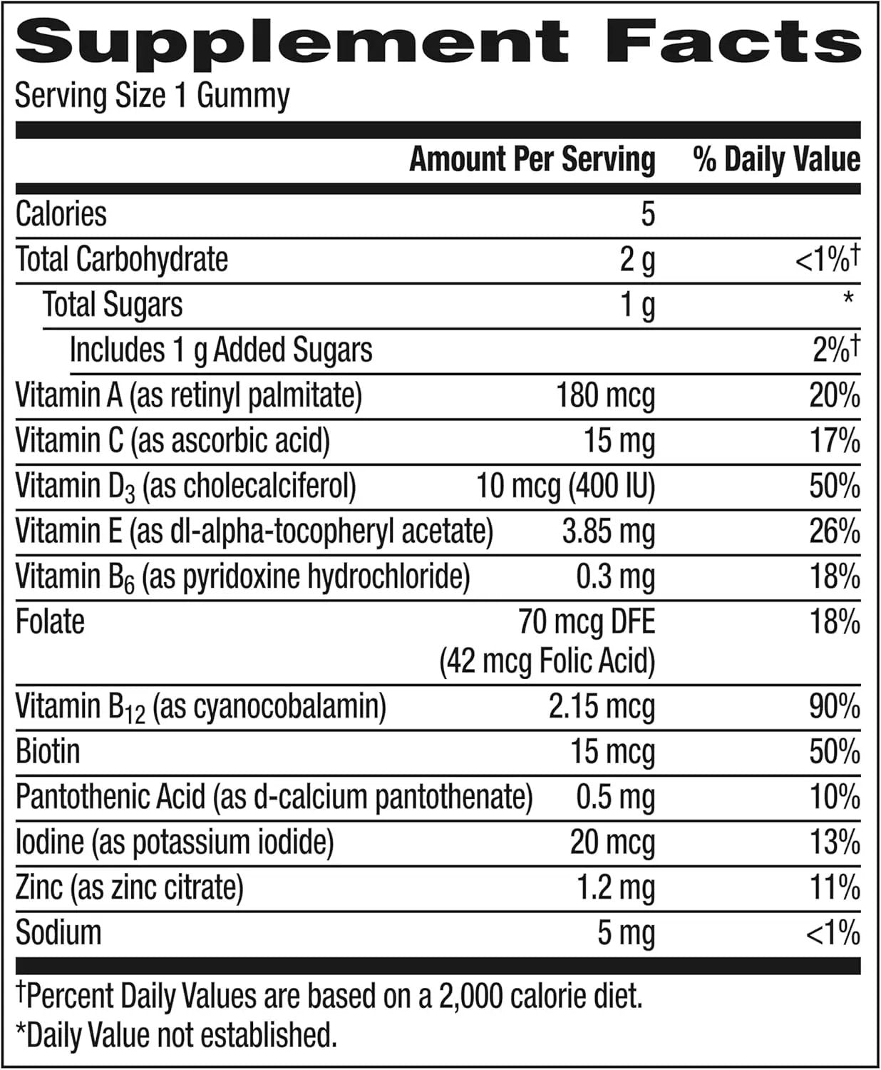 Centrum Kids Multivitamin Gummies, Tropical Punch Flavor Made with Natural Flavors, 110 Count, 110 Day Supply Centrum