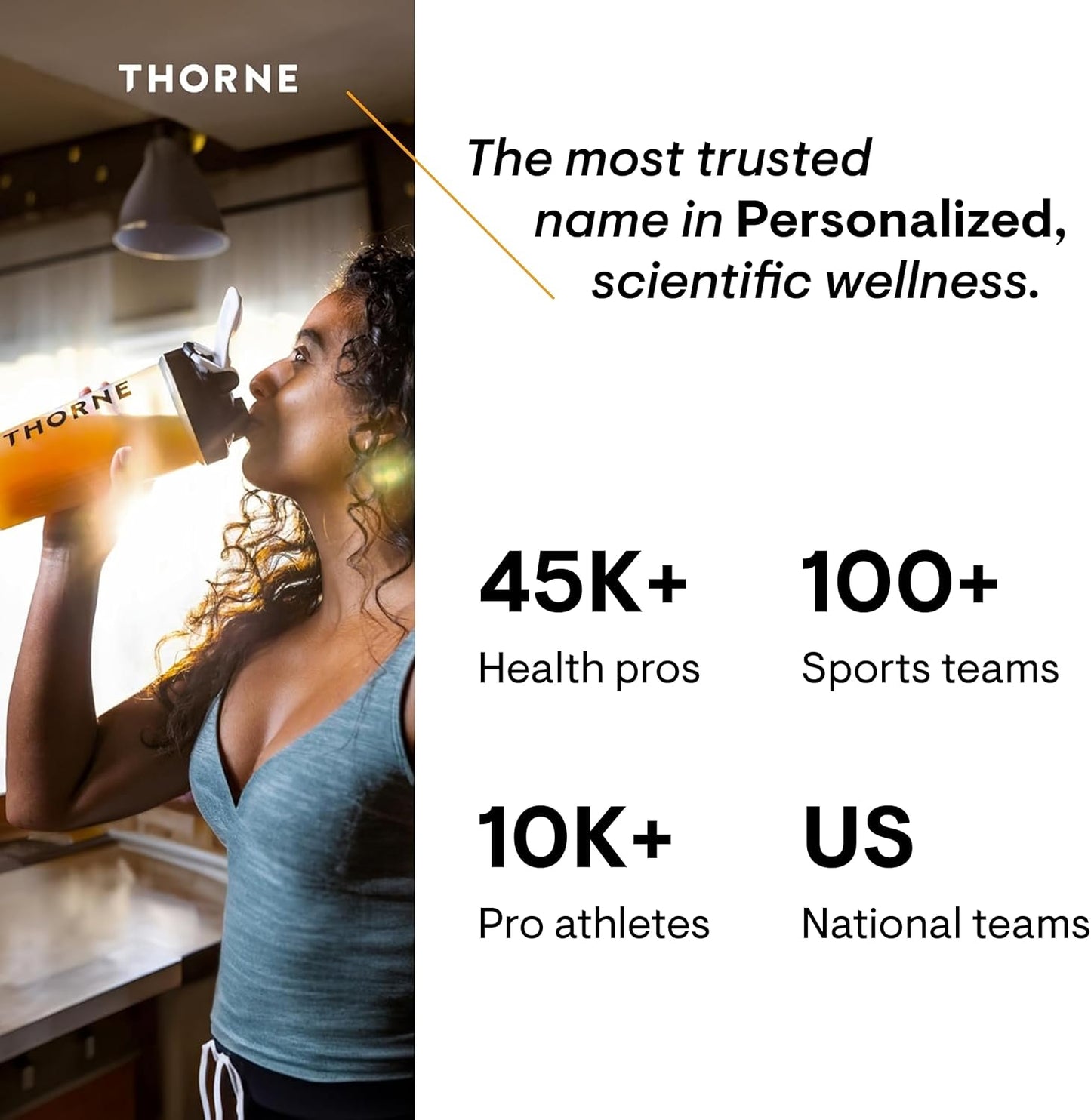 THORNE PharmaGABA-100, 60 Capsules