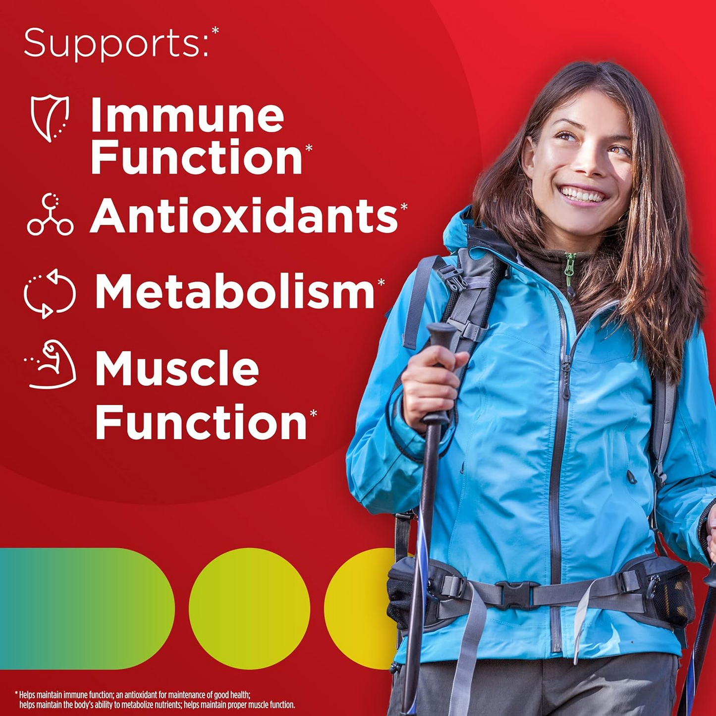 Centrum Forte Essentials, Complete Multivitamin & Mineral Supplement, Adults, 100 Tablets