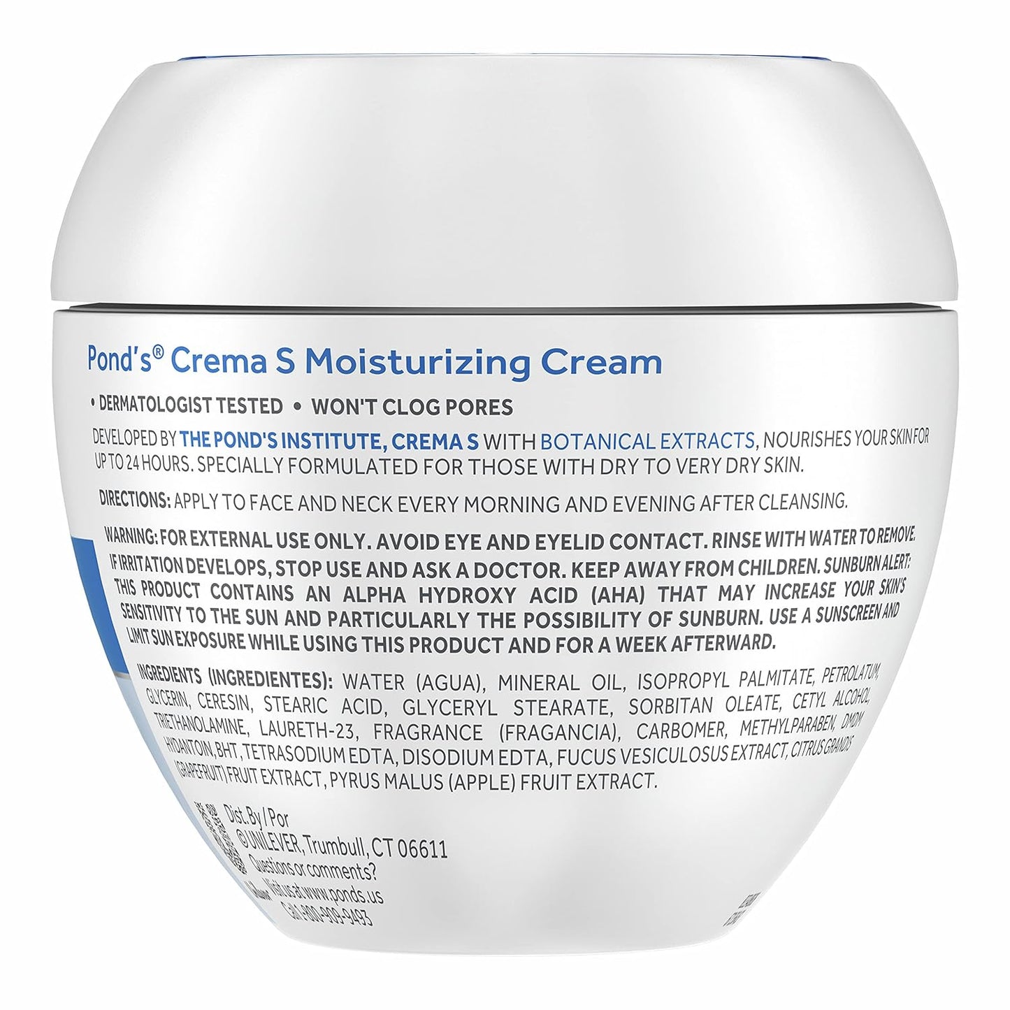 Pond's Nourishing Moisturizing Cream, Crema S 14.1 oz