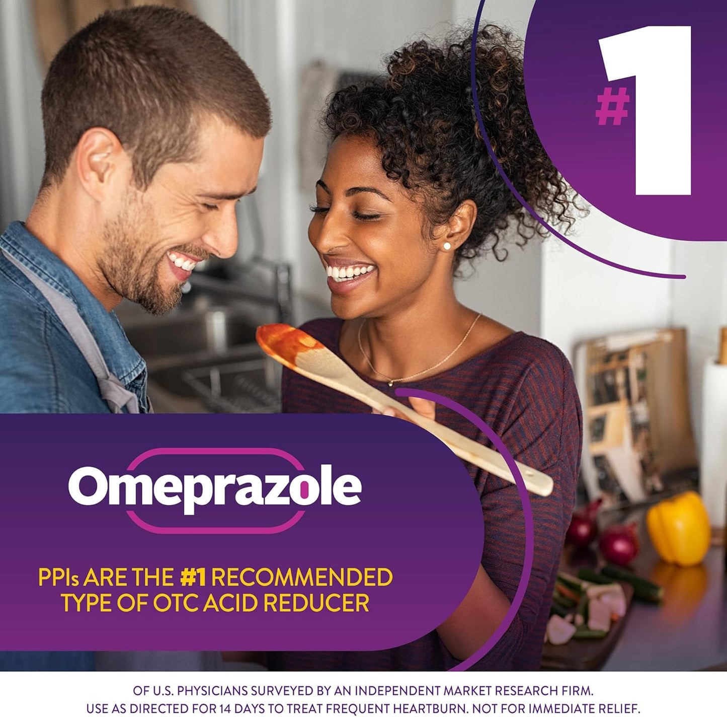 GoodSense Omeprazole 20 mg, Acid Reducer, 42 Delayed Release Tablets