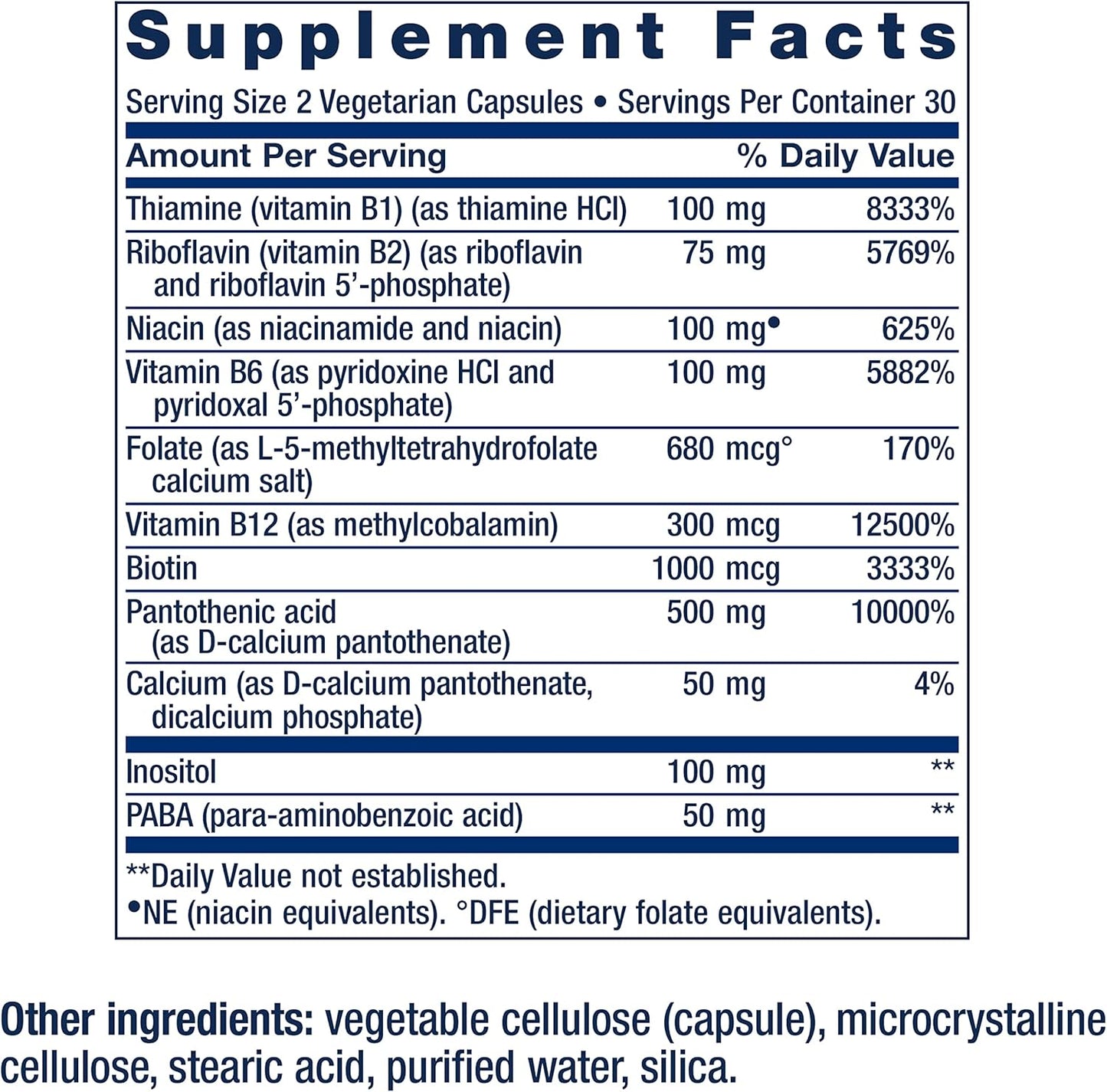 Life Extension, BioActive Complete B-Complex, 60 Vegetarian Capsules