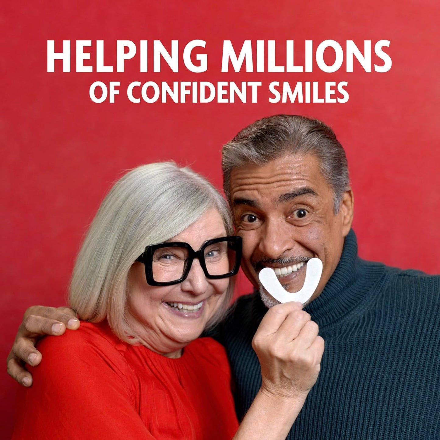 Sea-Bond Secure Denture Adhesive Seals, Original Uppers, Zinc-Free, All-Day-Hold, Mess-Free, 30 Count Sea-Bond