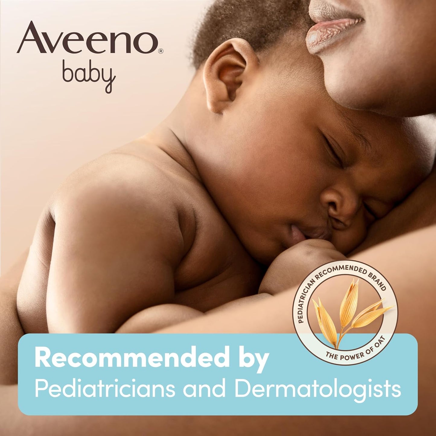 Aveeno Baby Eczema Therapy Moisturizing Cream, Natural Colloidal Oatmeal & Vitamin B5, Moisturizes & Relieves Dry, Itchy, Irritated Skin, Paraben & Steroid & Fragrance Free, 7