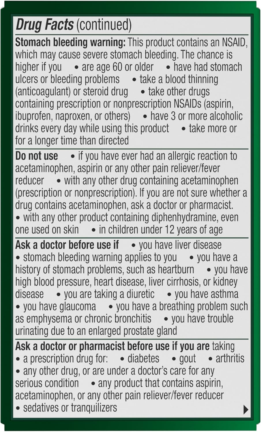 Excedrin PM Pain Reliever and Nighttime Sleep-Aid Caplets for Headache Relief – 24 Count