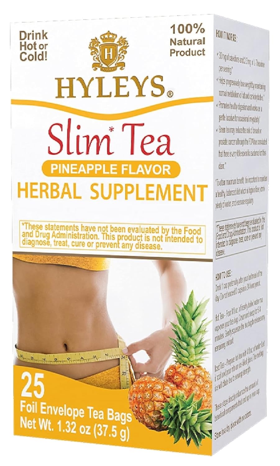 Hyleys Slim Tea - 25 Tea Bags