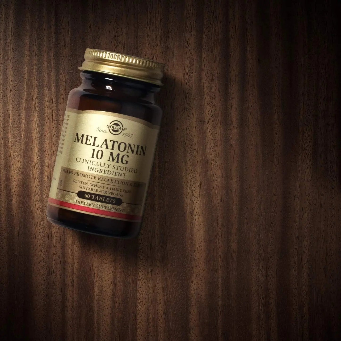 Solgar Melatonin 10mg, 60 Tablets - High-Dosage - Helps Promote Relaxation & Sleep - Clinically-Studied Melatonin - Supports Natural Sleep Cycle - 60 Servings SOLGAR