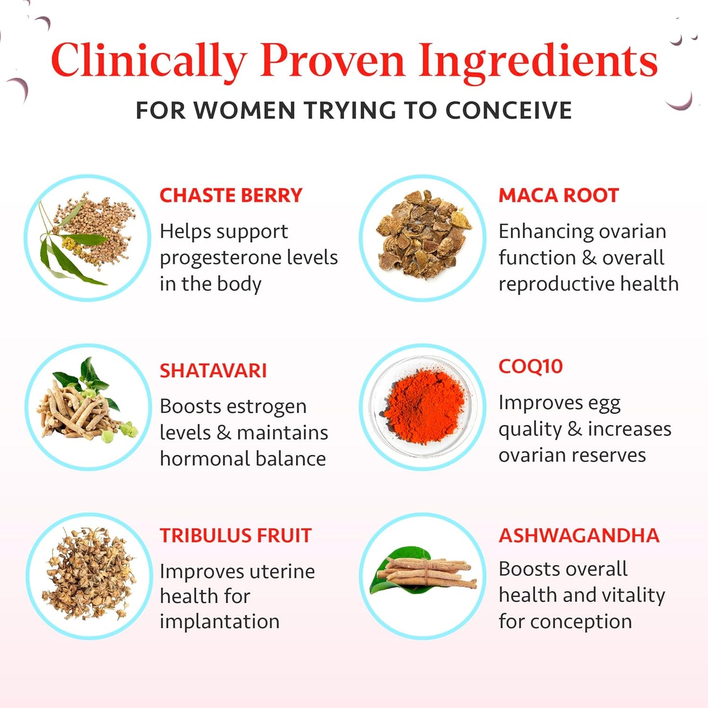Freshly Moms Fertility Support for her 120 dietary supplement capsules