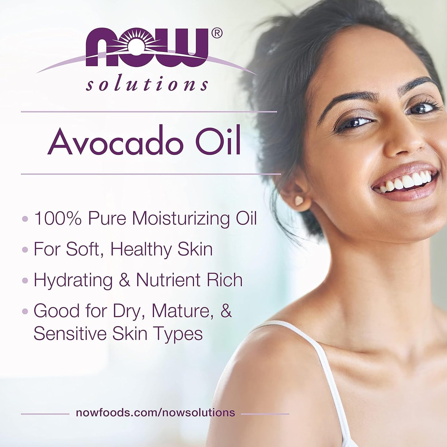 NOW Foods Solution, Avocado Oil, 4oz