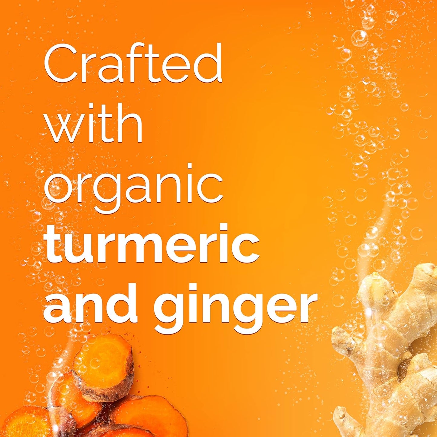 Emergen-C Citrus-Ginger Fizzy Drink Mix, Turmeric and Ginger, Immune Support, Natural Flavors with High Potency Vitamin C, 18 Count