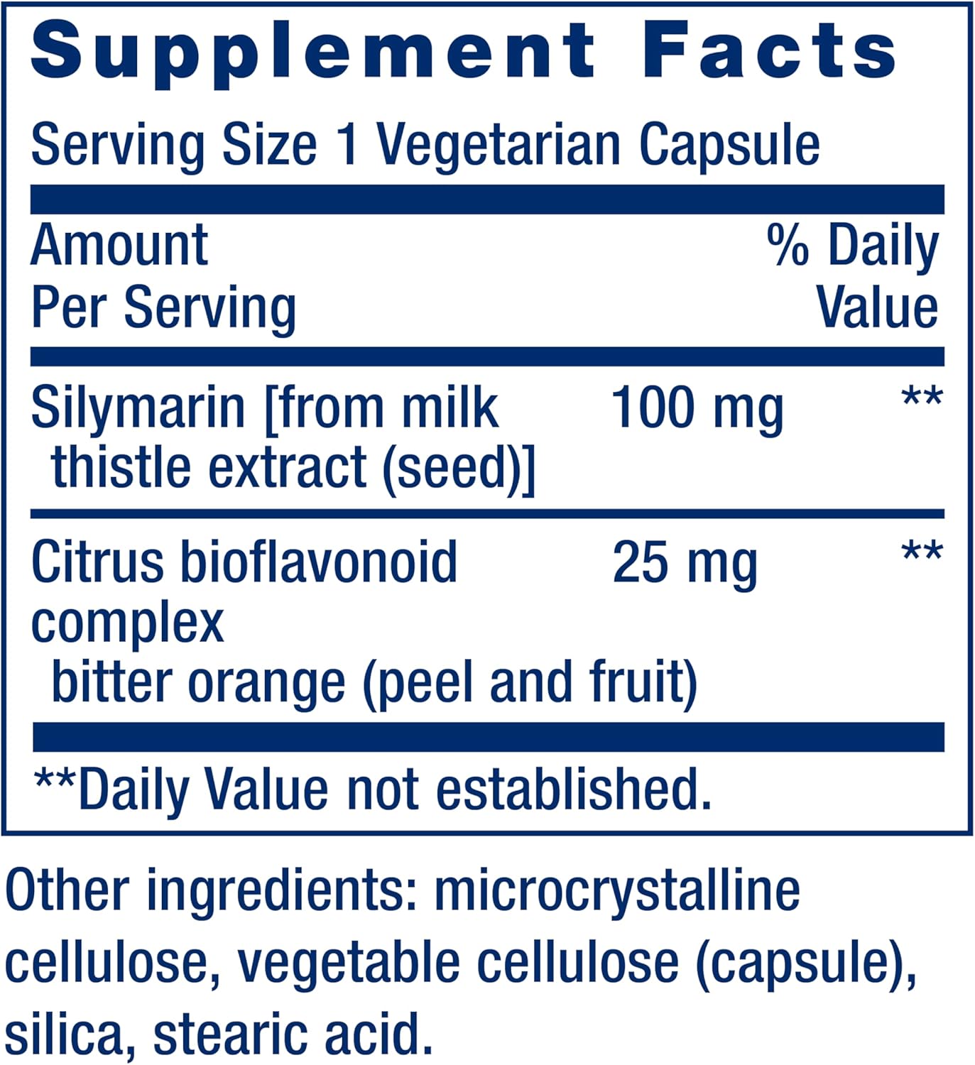 Life Extension Silymarin, 100 mg, 90 Vegetarian Capsules