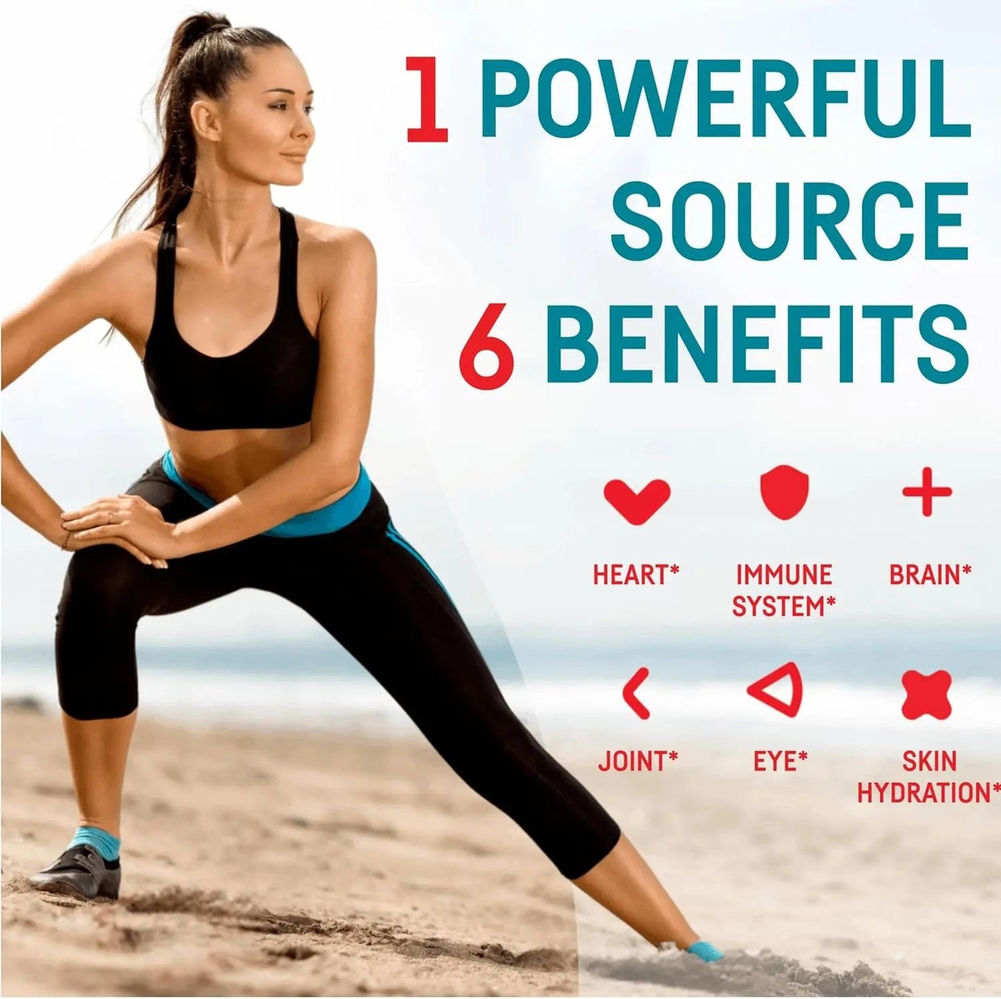 Kori Krill Oil Omega-3 400mg, 90 Softgels | Multi-Benefit Omega-3 Supplement Kori