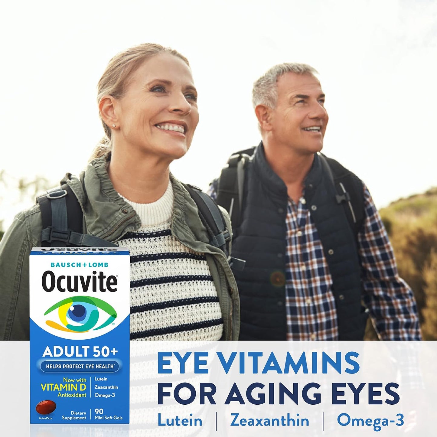 Bausch & Lomb Ocuvite Adult 50+ Eye Vitamin & Mineral