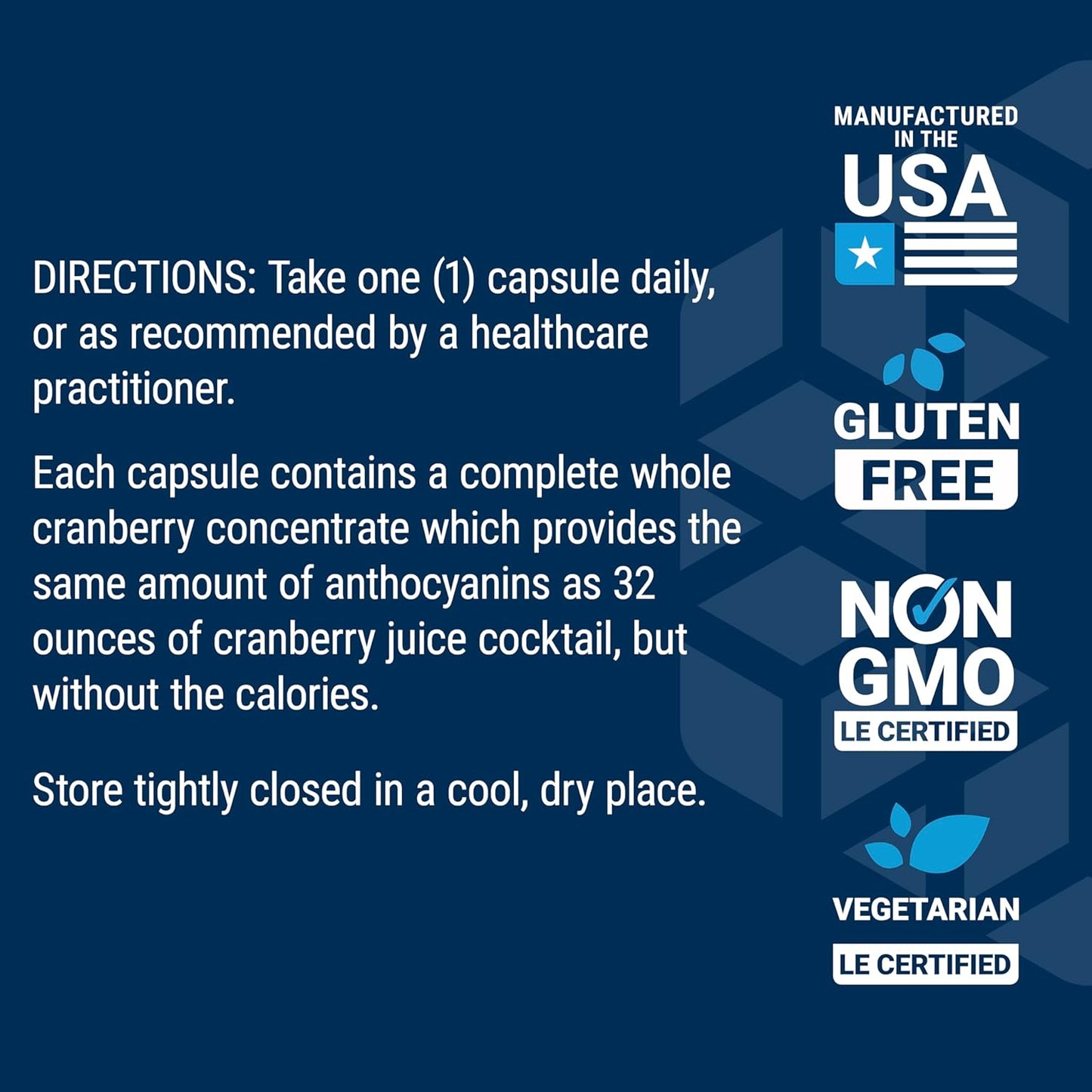 Life Extension, Cran-Max, Cranberry Whole Fruit  Concentrate, 500 mg, 60 Vegetarian Capsules Life Extension