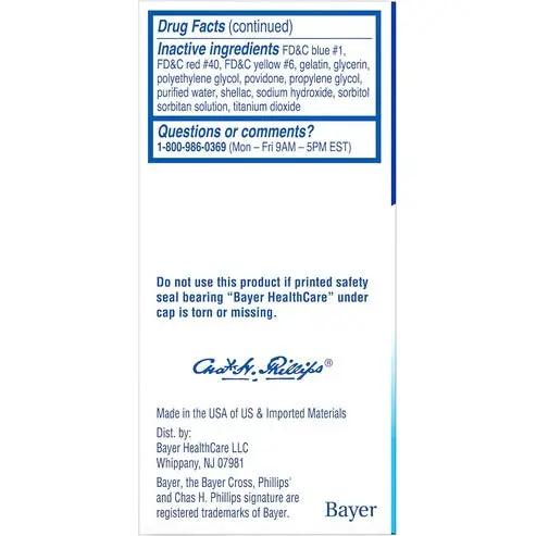 PHILLIPS Softener Liquid Gels 30 Liquid Gels PHILLIPS