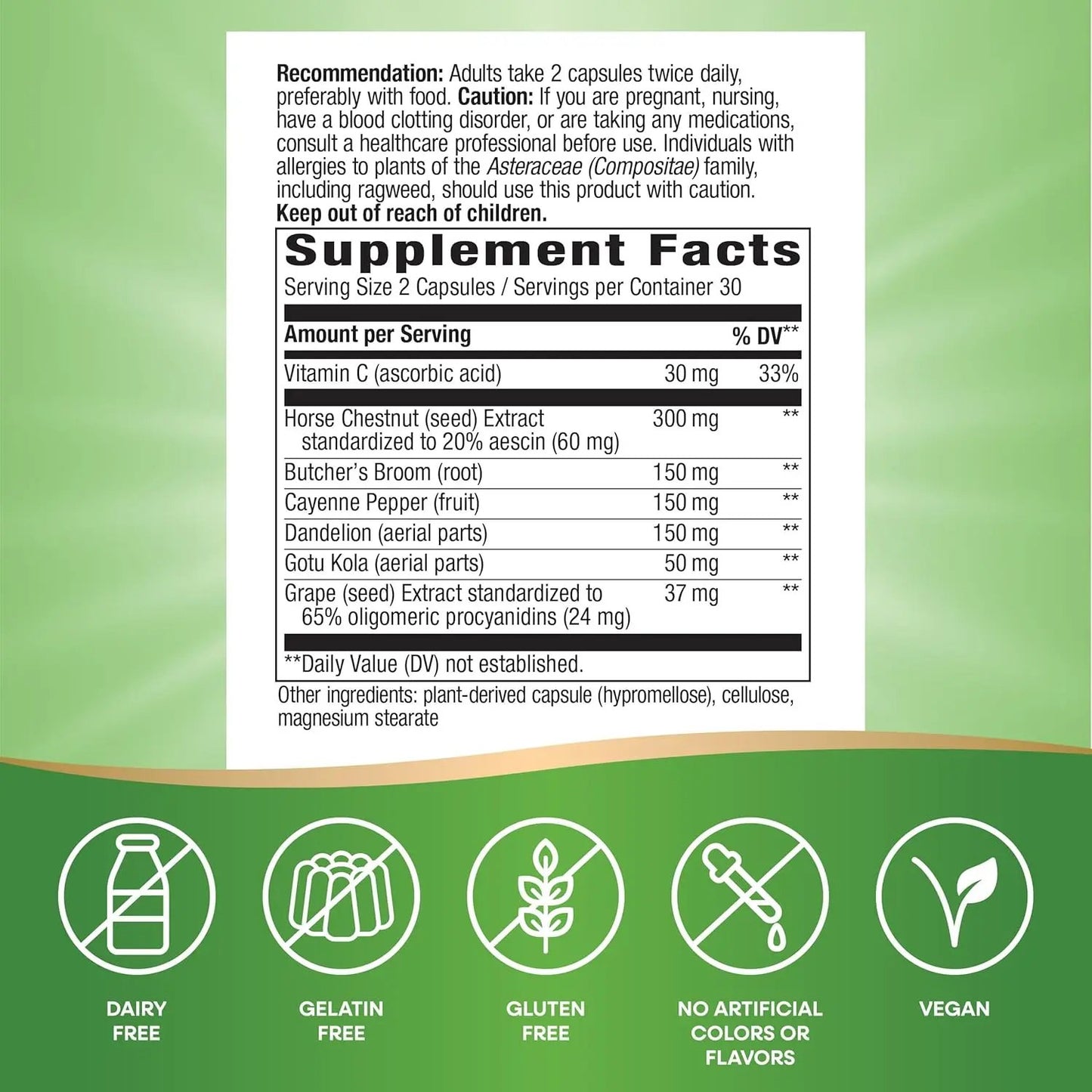 Nature's Way Leg Veins 60 count Nature's Way