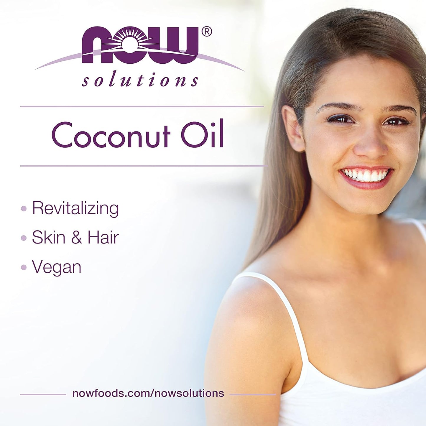 NOW Foods Solution, Liquid Coconut Oil, 4oz