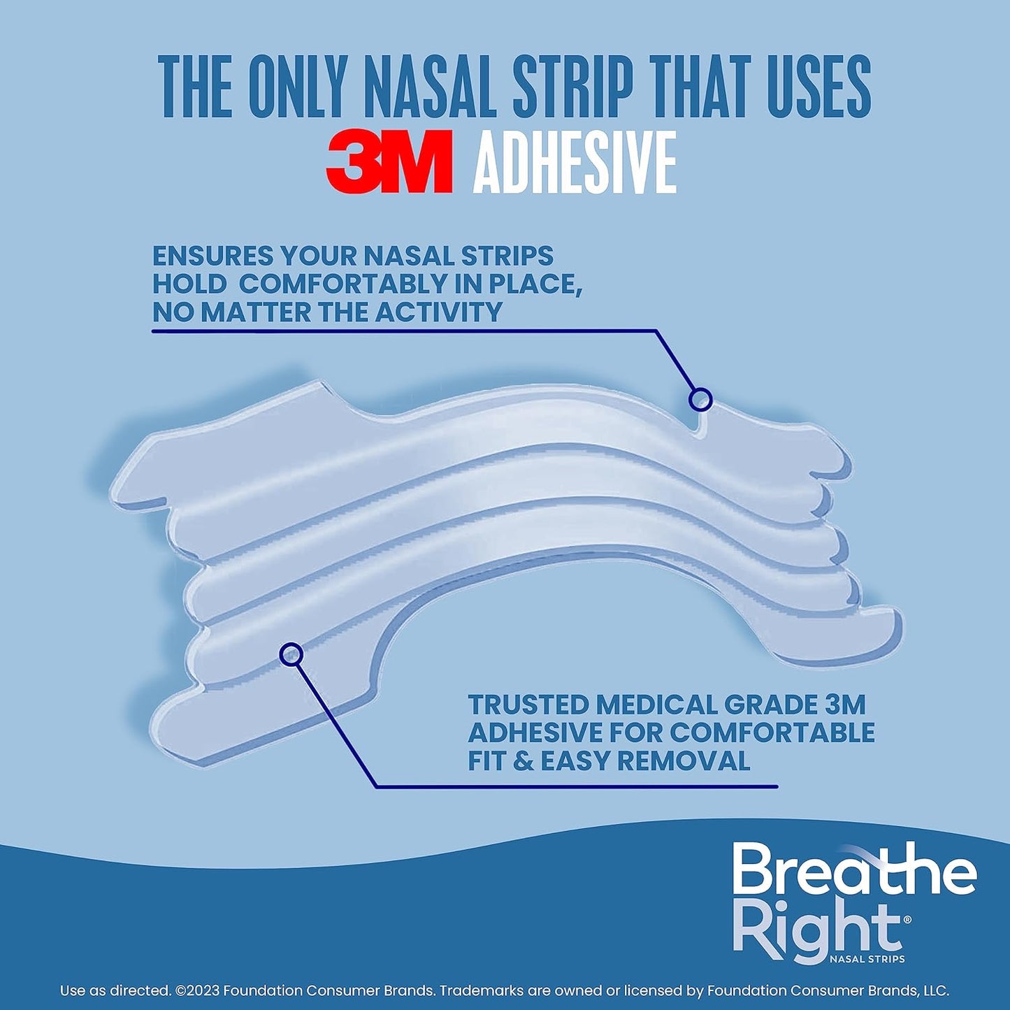 Breathe Right Extra Strength Nasal Strips, Clear, For Sensitive Skin, 26 Count