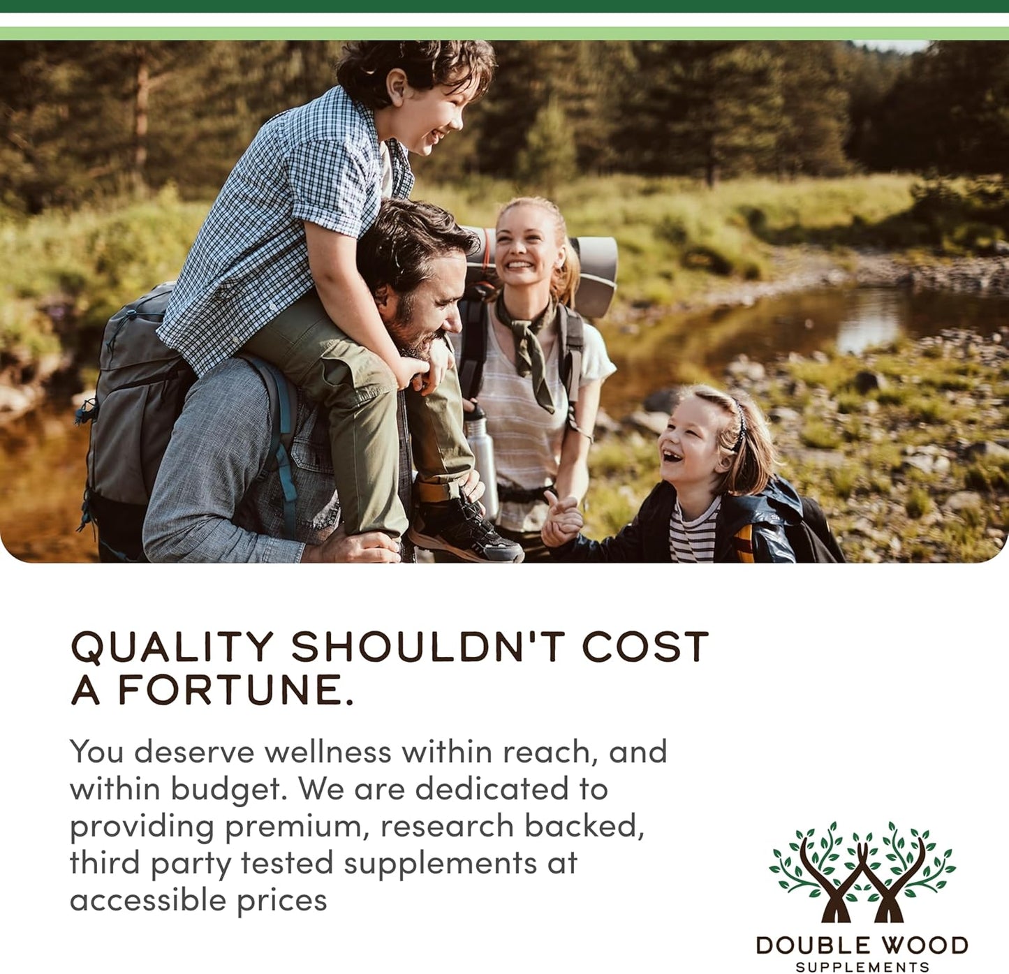 Double Wood NMNH 250 mg, 60 Capsules
