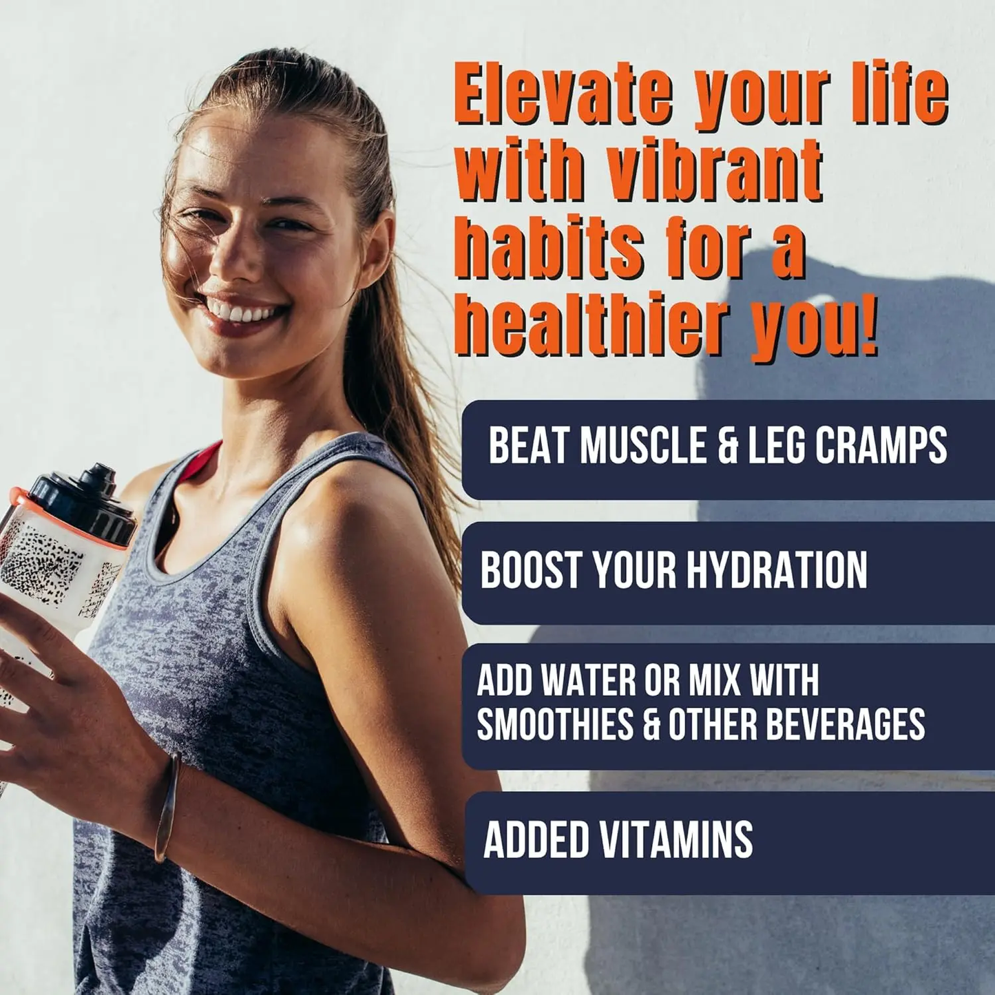 Keto K1000 Electrolyte Powder | Hydration Supplement Drink Mix | Boost Energy & Beat Leg Cramps | No Maltodextrin or Sugar | Watermelon, Lighter Stevia Taste | 50 Servings Vitamins Depots