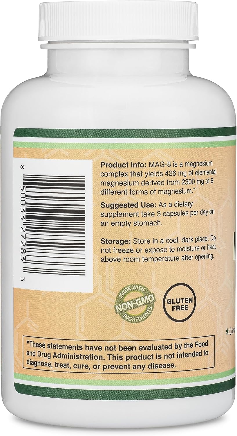 Double Wood Magnesium Complex 2300 mg, 180 Capsules