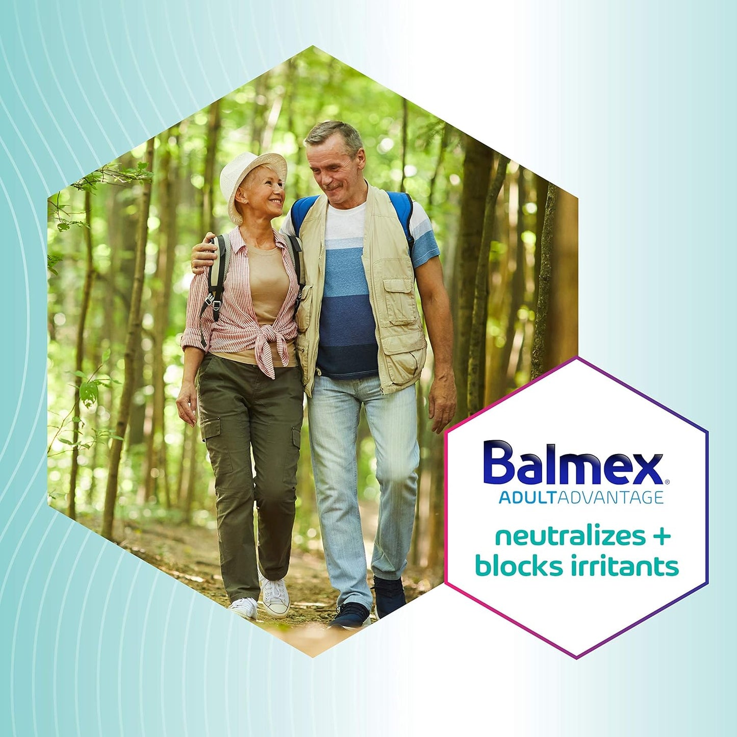 Balmex AdultAdvantage Bprotected Skin Relief Healing Cream, with Zinc Oxide Barrier Cream Protection + Skinshield Soothing Botanicals for Adult Incontinence, Adult Rash and Bed Sores, 3oz (Pack of 2)