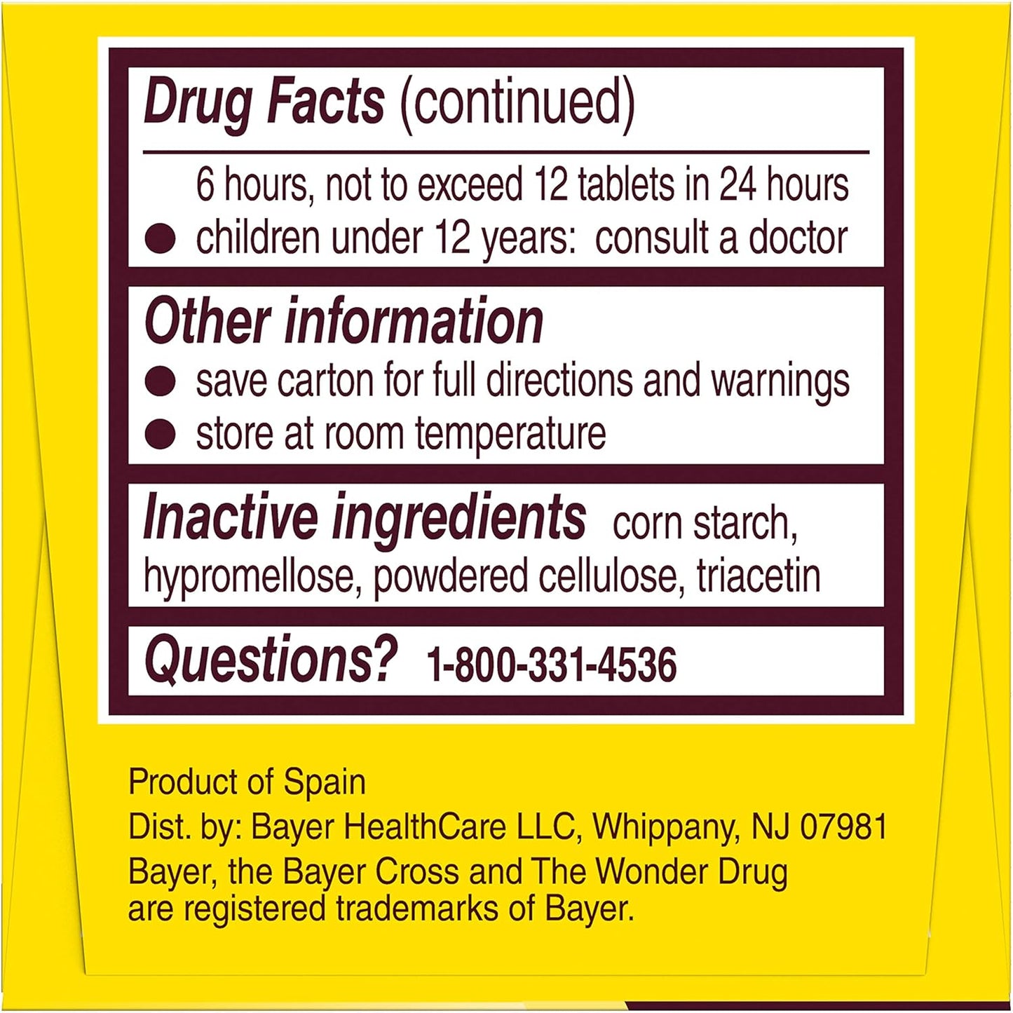 Aspirin 325mg Coated Tablets, #1 Doctor Recommended Aspirin Brand, Pain Reliever and Fever Reducer, 24 Count