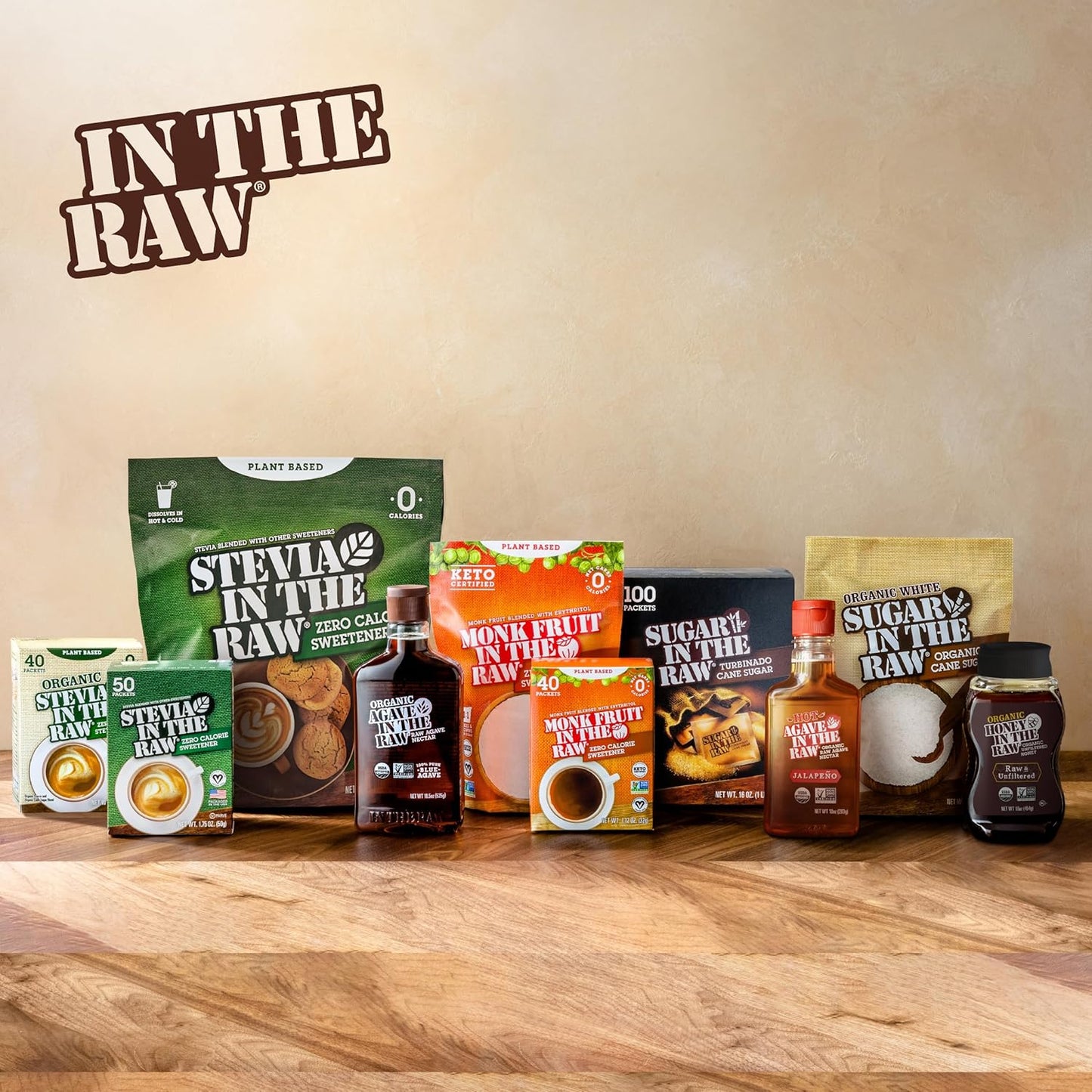 Stevia In The Raw, Plant Based Zero Calorie Sweetener, Sugar Substitute, Vegan, Gluten-Free, 50 Count Pack stevia in the Raw