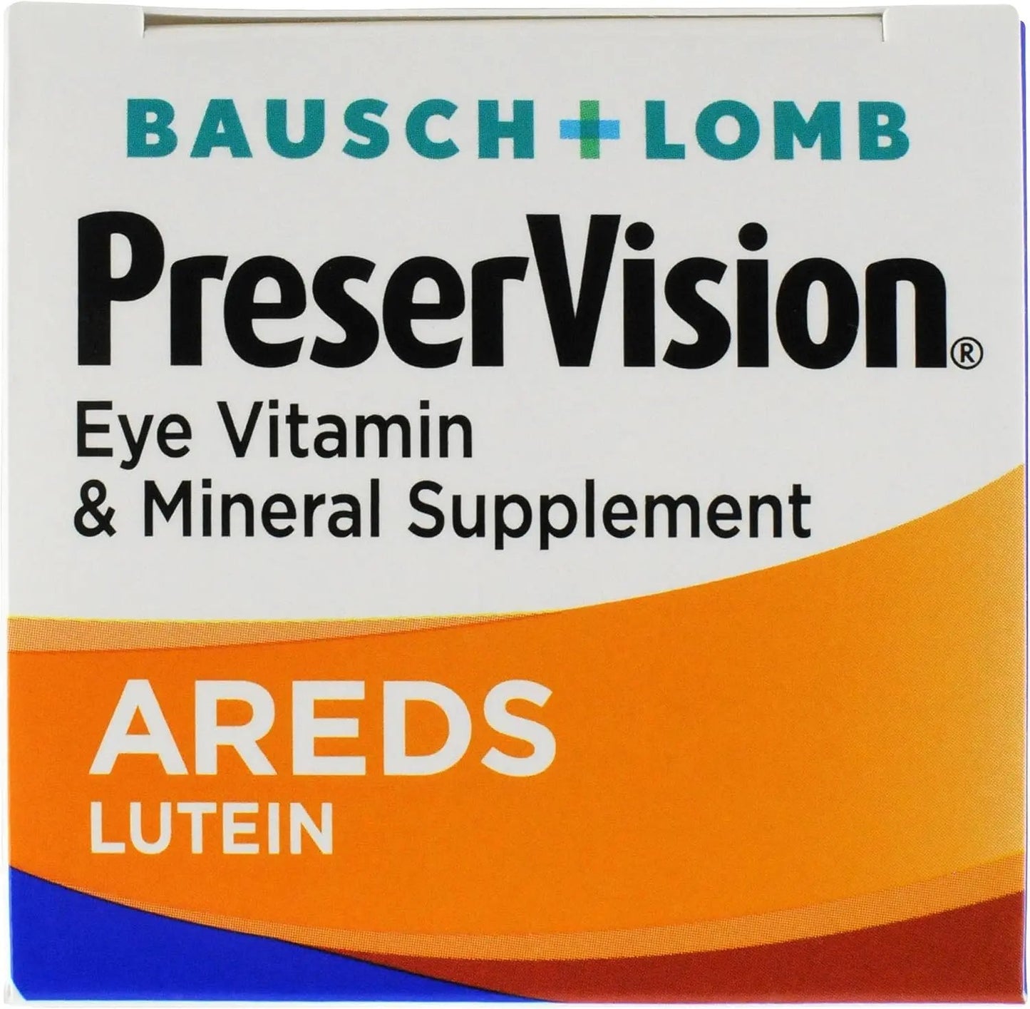 PreserVision AREDS Lutein Eye Vitamin & Mineral Supplement, Beta-Carotene Free, Soft Gels, 120 ct PreserVision