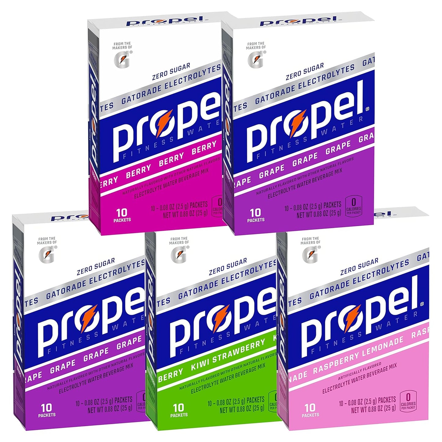 Gatorade Propel Powder Packets, 10 Count