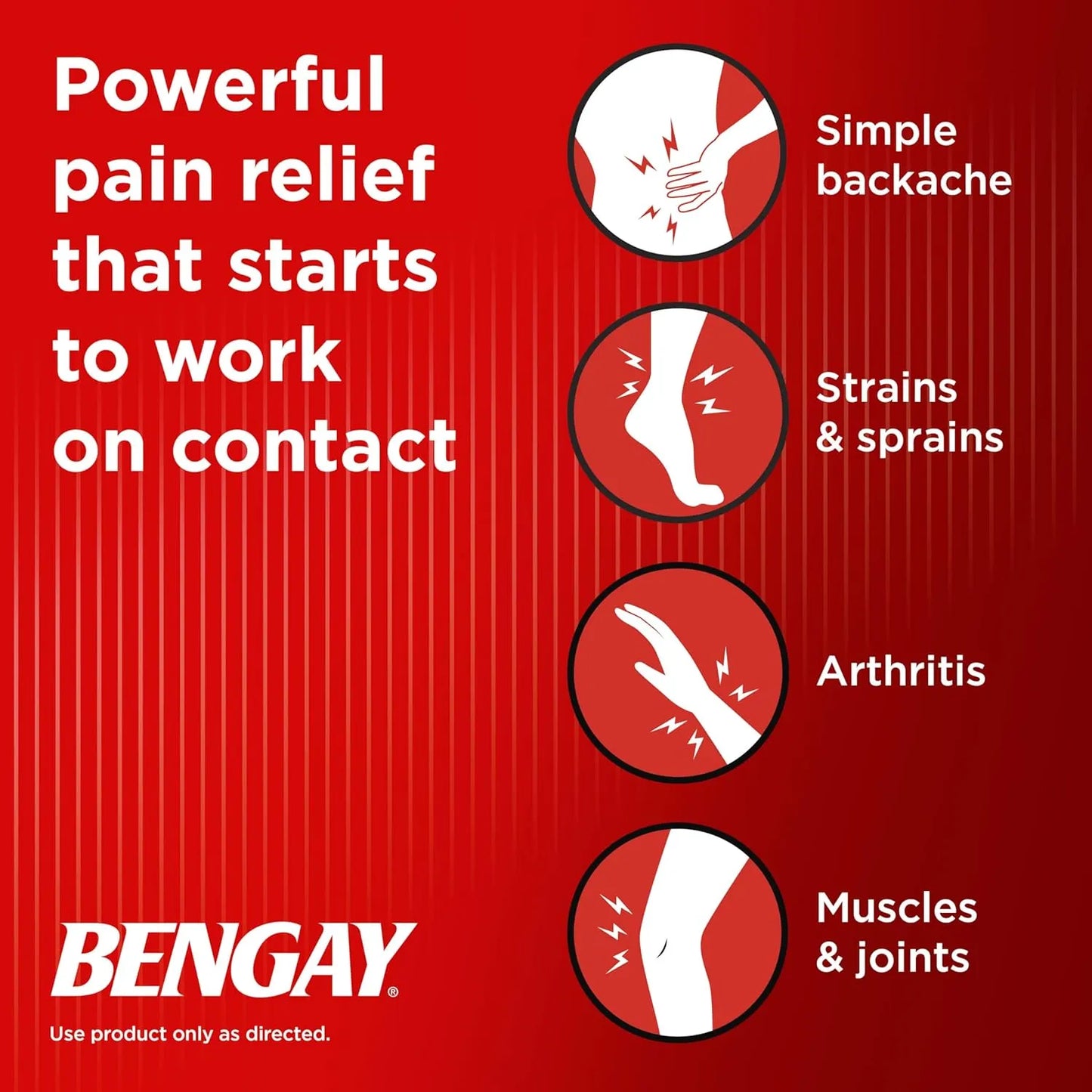 Bengay Ultra Strength Pain-Relieving Cream, 4 oz., 2 pk