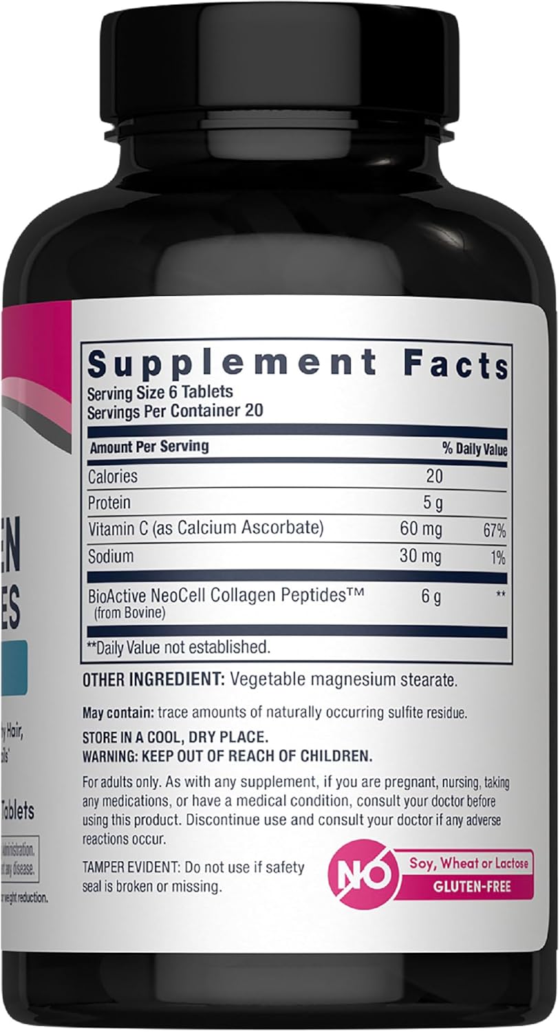NeoCell Super Collagen with Vitamin C, 120ct